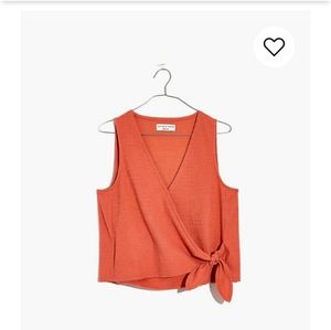 Madewell Wrap Tie Tank Top